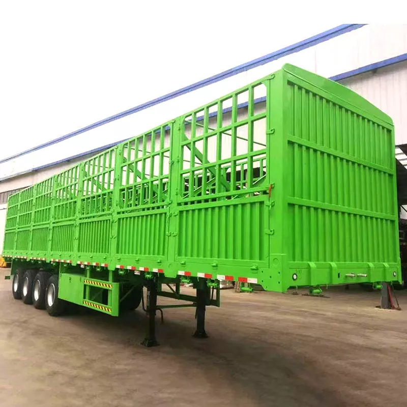 Separuh Treler Pancang/Pagar Tinggi Gooseneck
