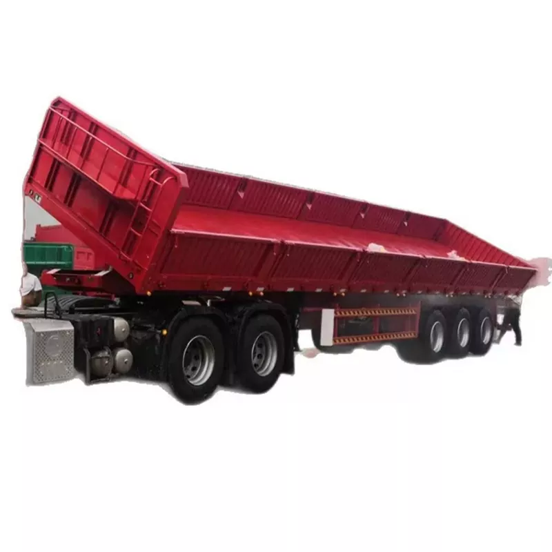 Separuh Treler Dump Satu Sisi-Tipping