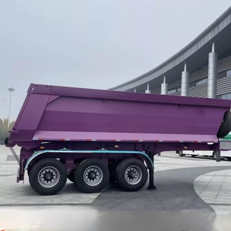 U-Box Rear-Tipping Dump Semi-Trailer